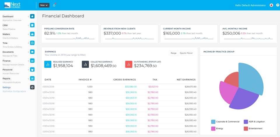 NextCounsel Screenshot 1