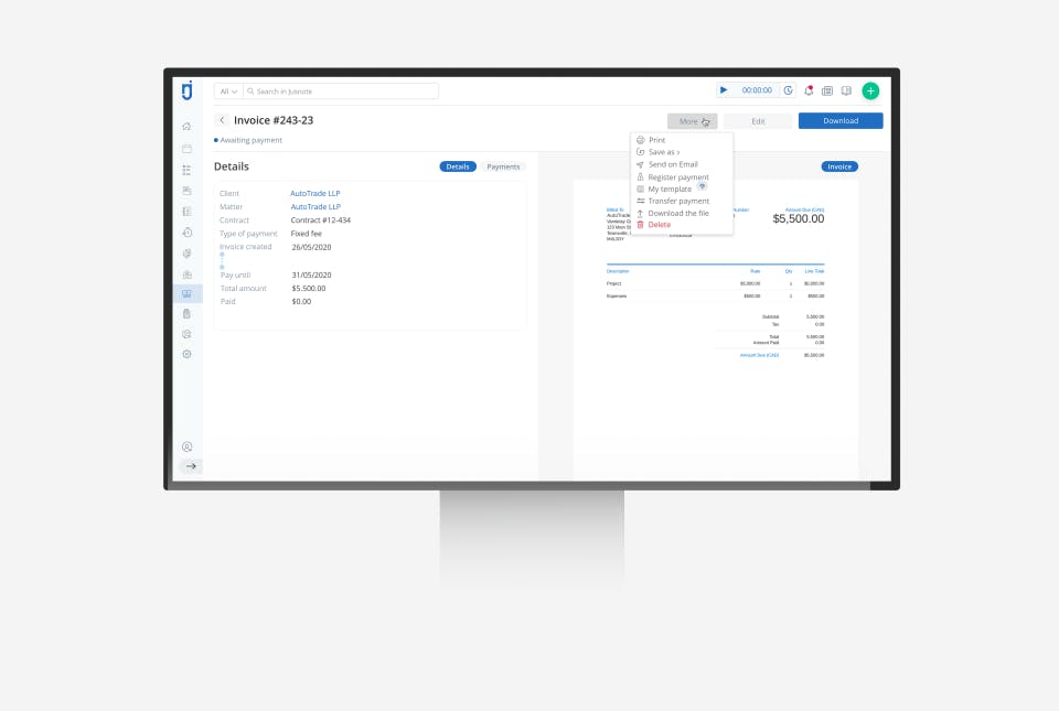 Jusnote Screenshot 2