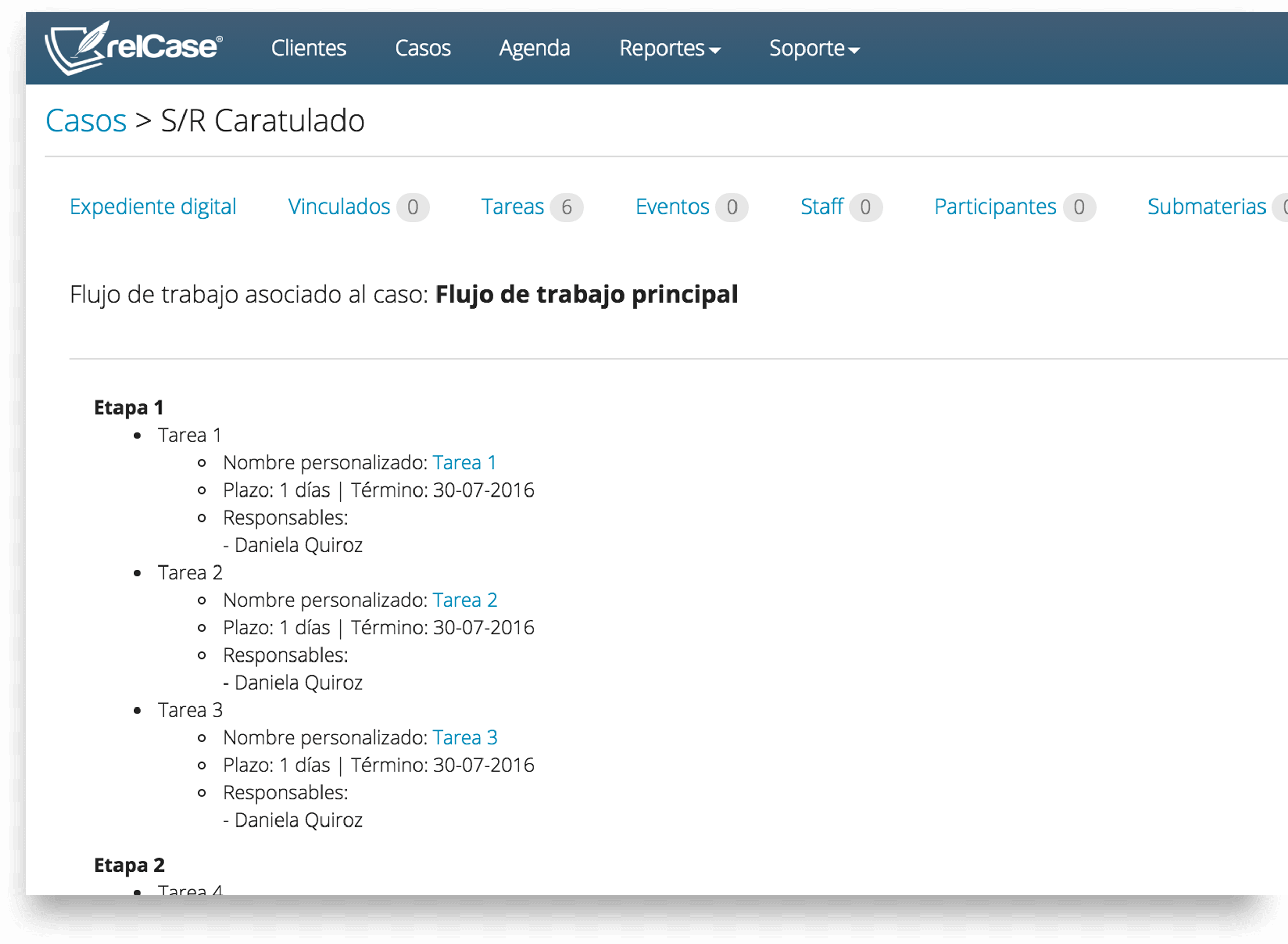 relCase Screenshot 1