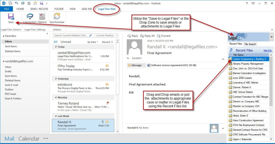 Legal Files Screenshot 4