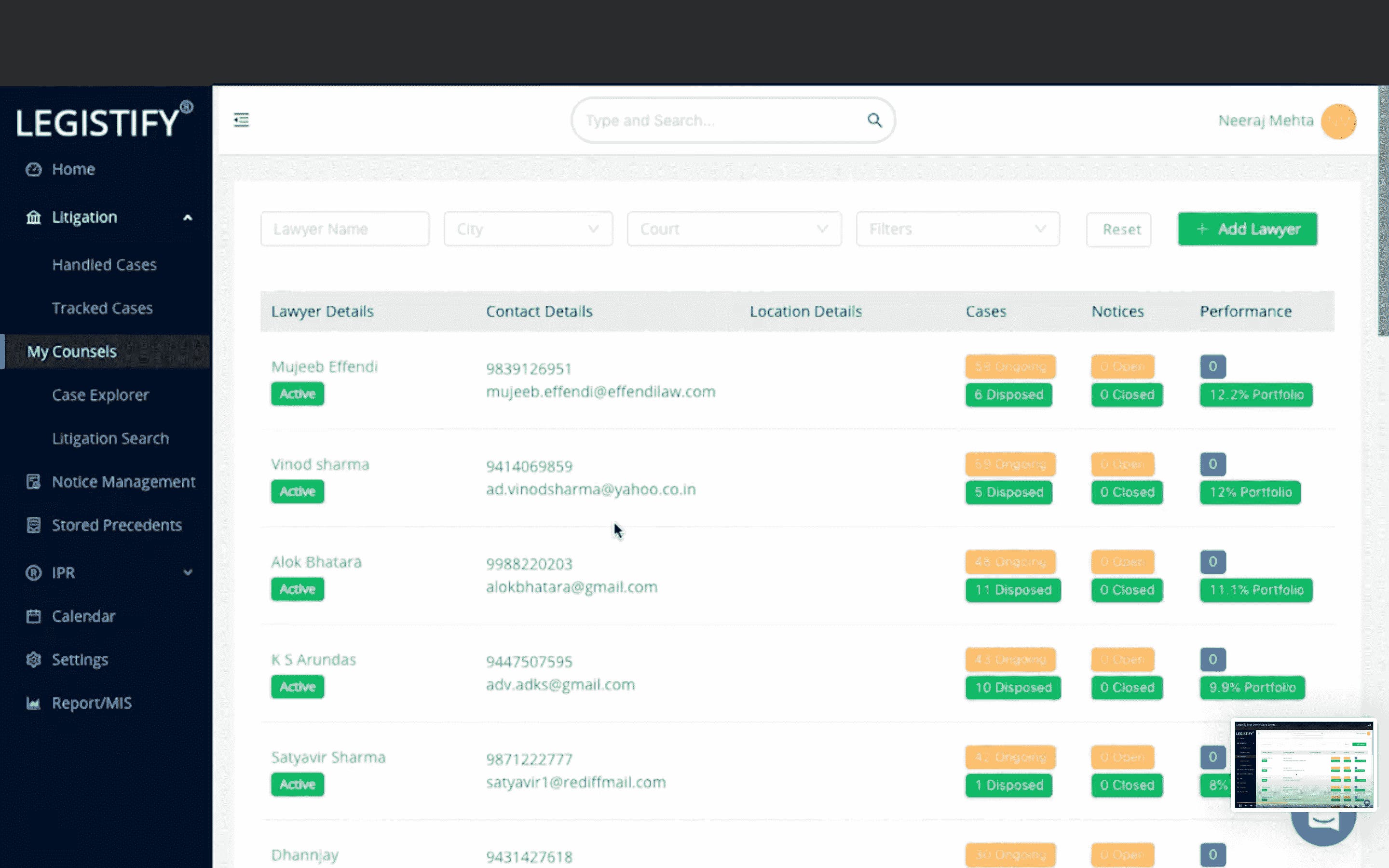 Legistify Screenshot 5