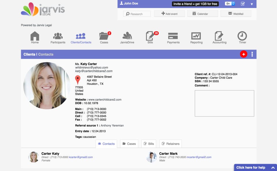 Jarvis Legal Screenshot 3