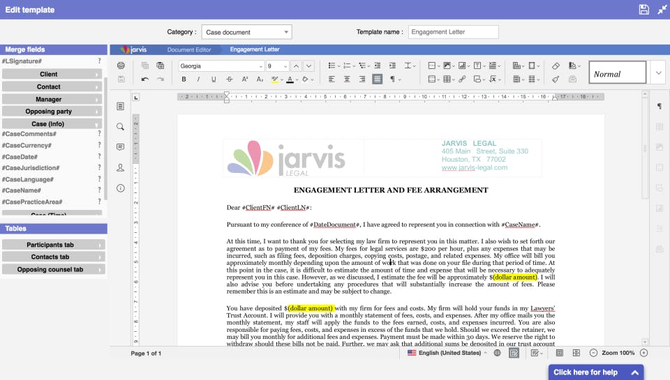 Jarvis Legal Screenshot 4