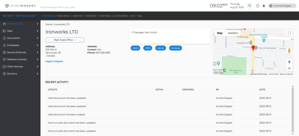 SyncMonkey Screenshot 1