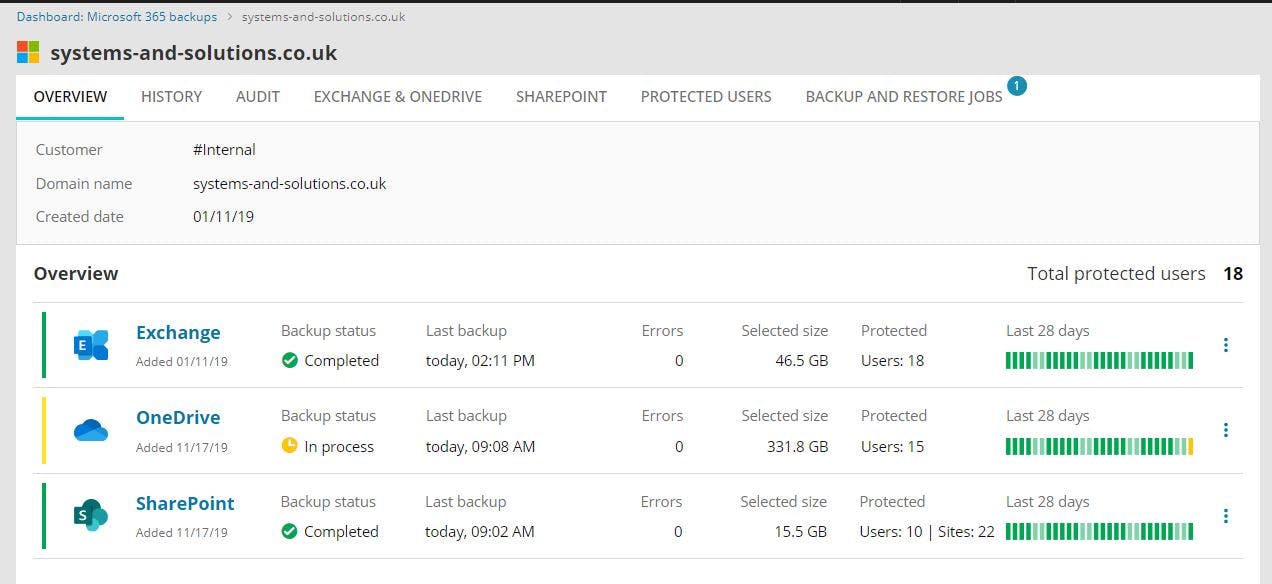 Cove Data Protection Screenshot 3