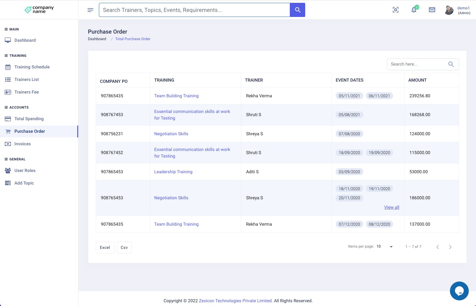Qtrainers Screenshot 3