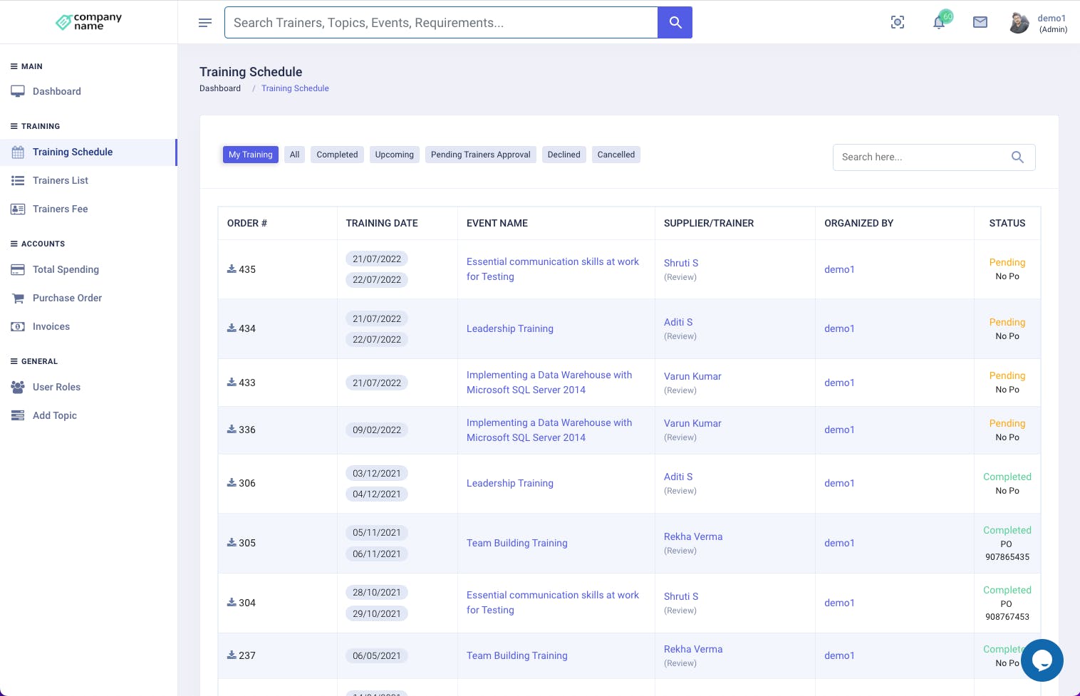 Qtrainers Screenshot 4