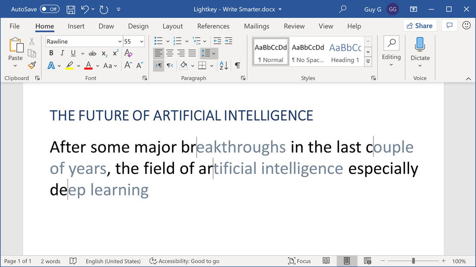 Lightkey Screenshot 2