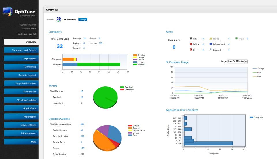 OptiTune Screenshot 1