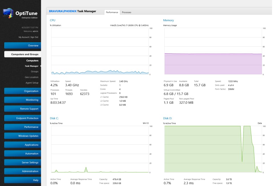 OptiTune Screenshot 2