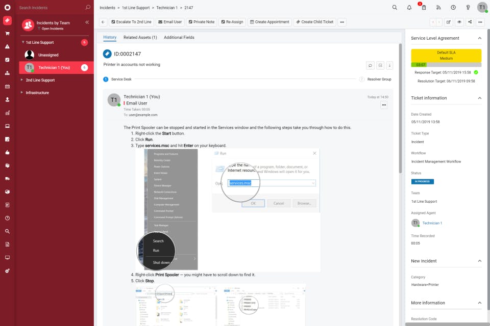 HaloPSA Screenshot 2