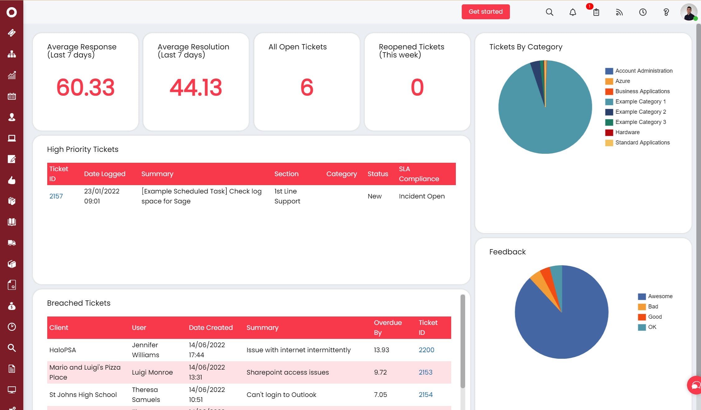 HaloPSA Screenshot 5
