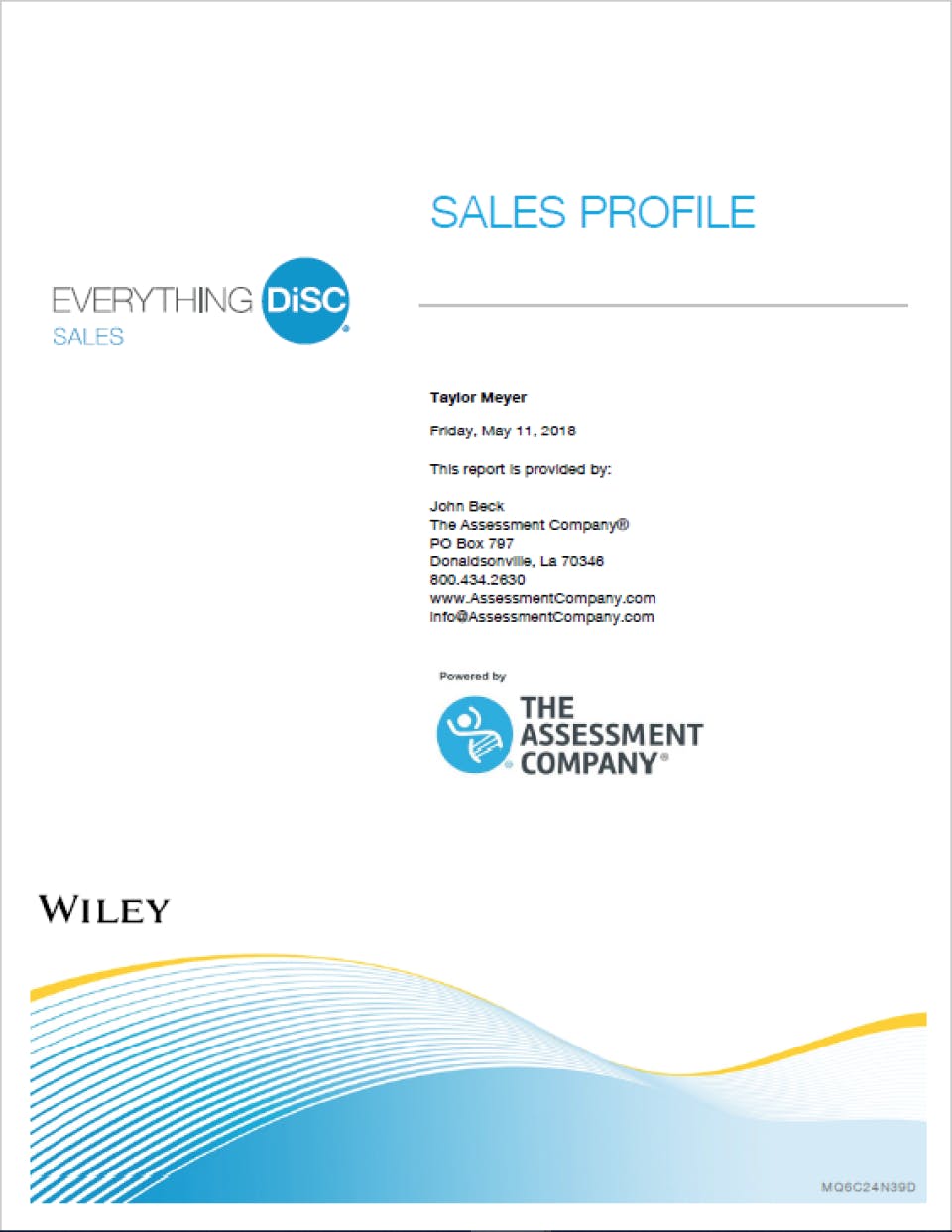The Assessment Company Screenshot 3
