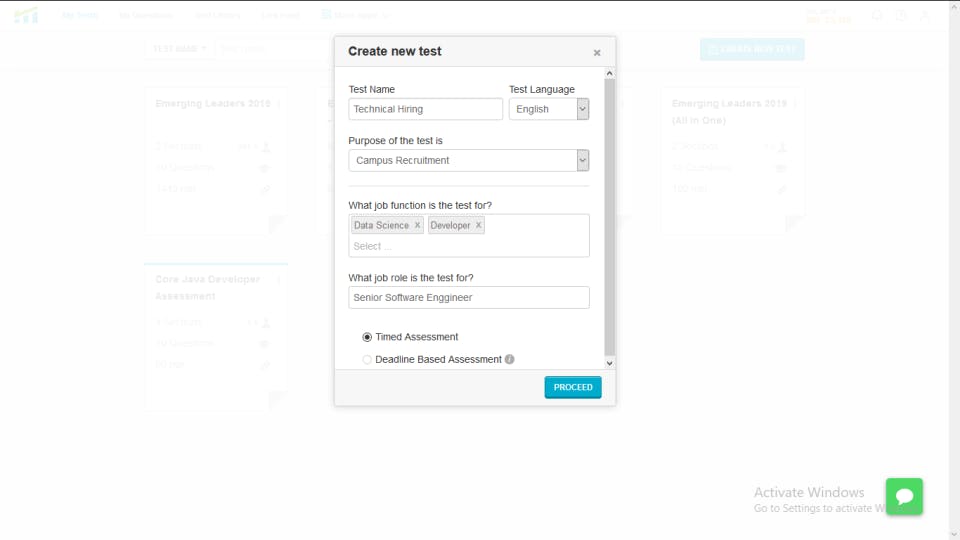 Mercer Mettl Talent Assessments Screenshot 2