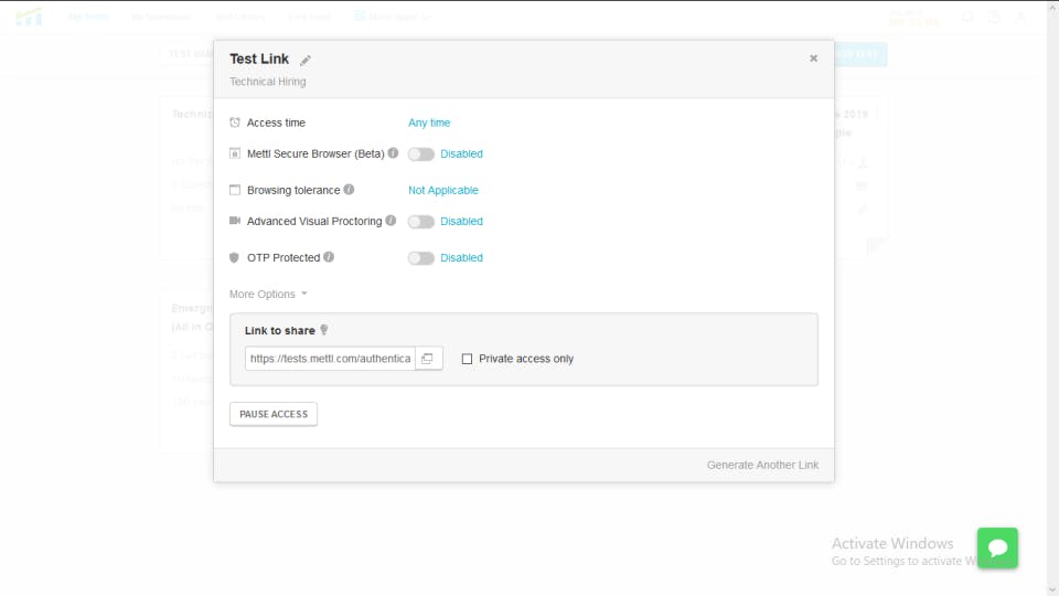 Mercer Mettl Talent Assessments Screenshot 4