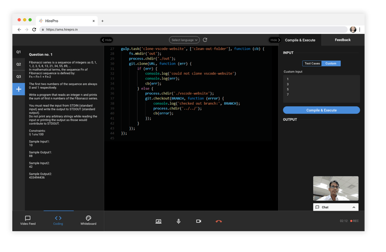 HirePro Video Interviews Screenshot 4