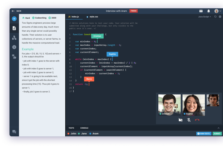 CodeSignal Screenshot 3