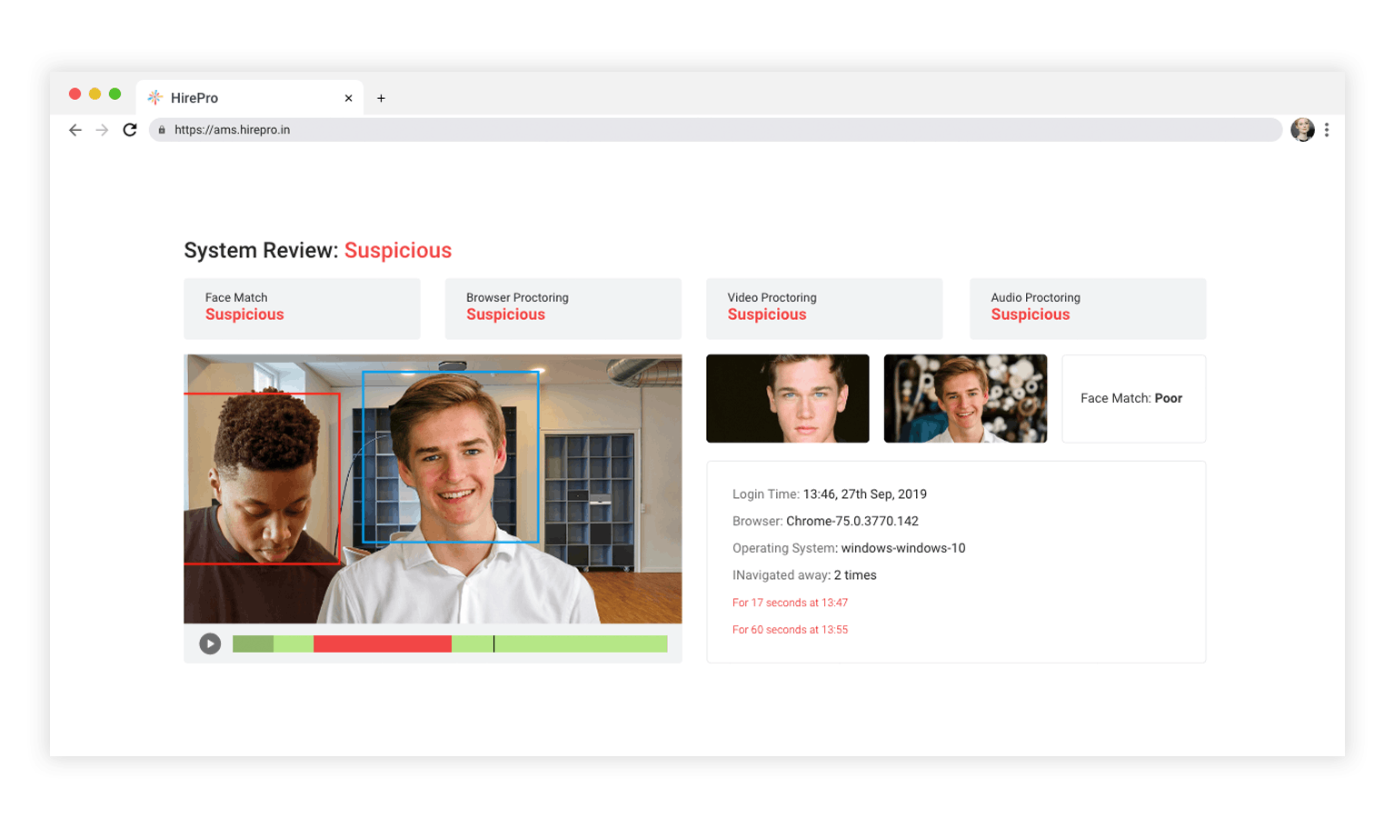 HirePro Functional Assessment Screenshot 1