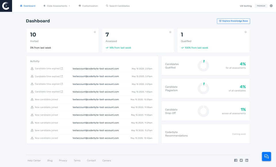Coderbyte Screenshot 1