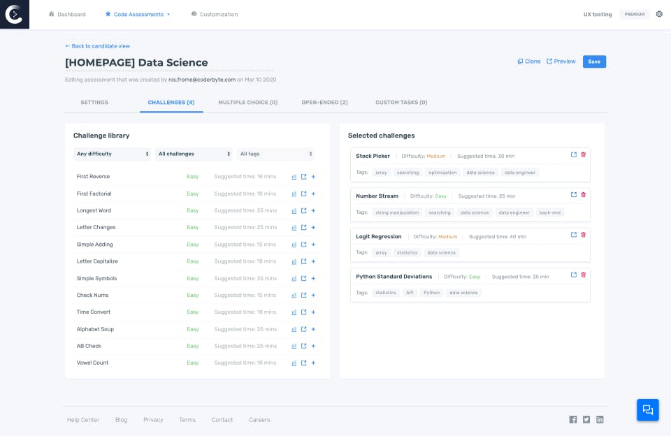Coderbyte Screenshot 3