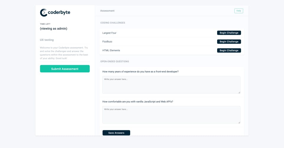 Coderbyte Screenshot 5