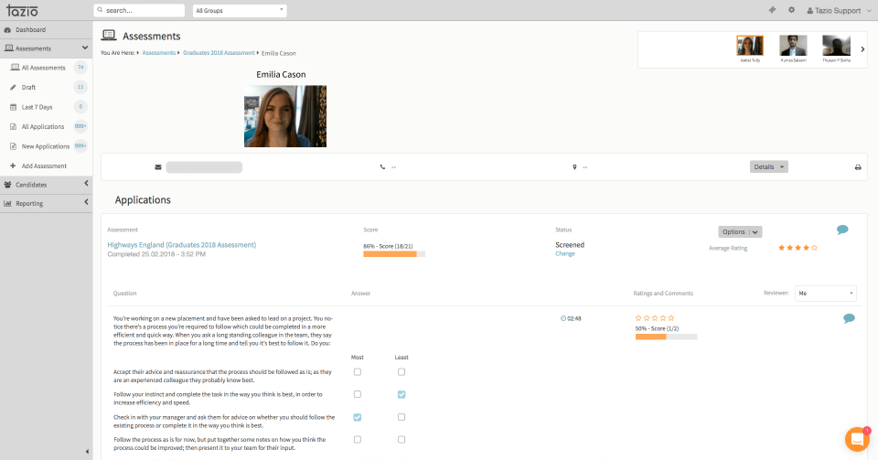 Tazio Screenshot 2