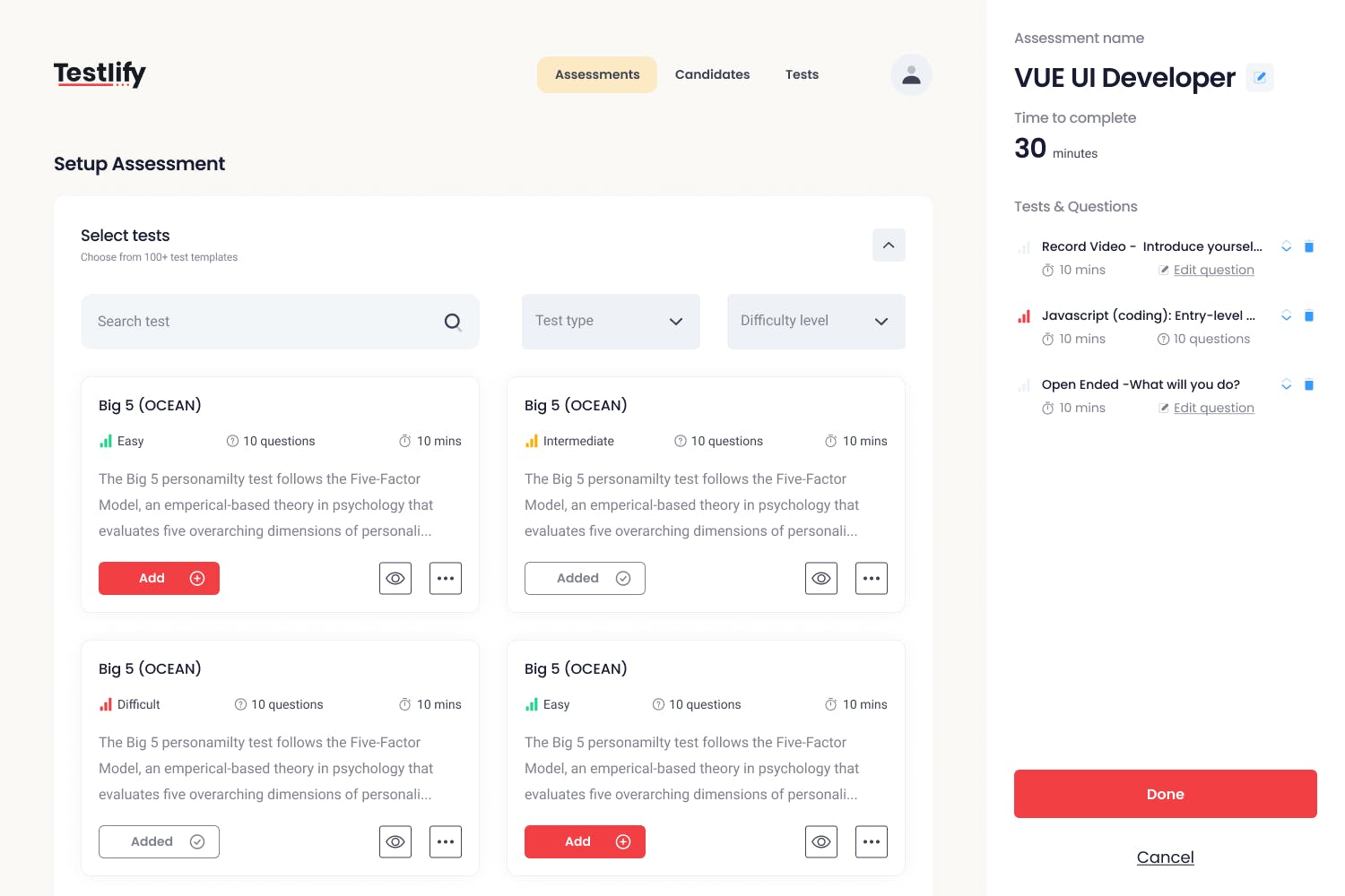 Testlify Screenshot 4