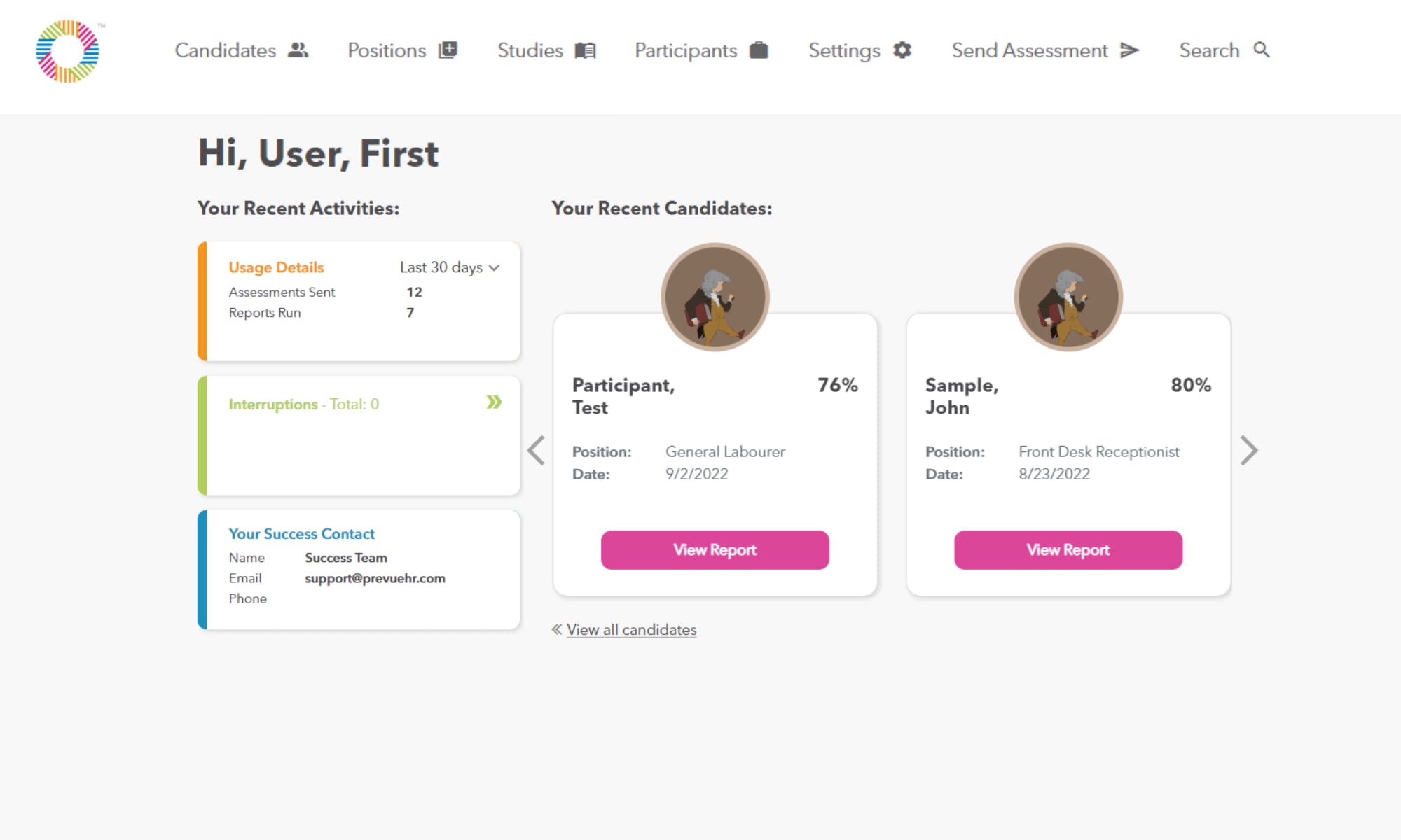 Prevue HR Screenshot 1