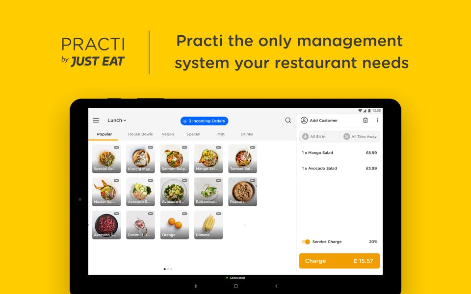 Practi POS system Screenshot 1