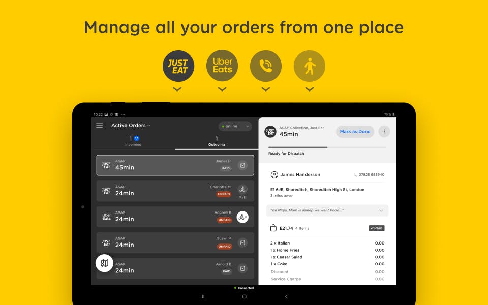 Practi POS system Screenshot 2