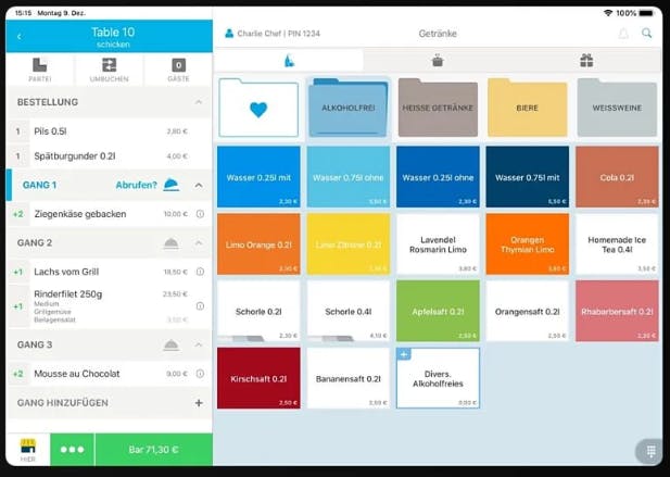 orderbird POS Screenshot 1