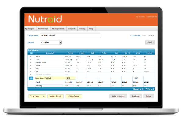 Nutraid Screenshot 1