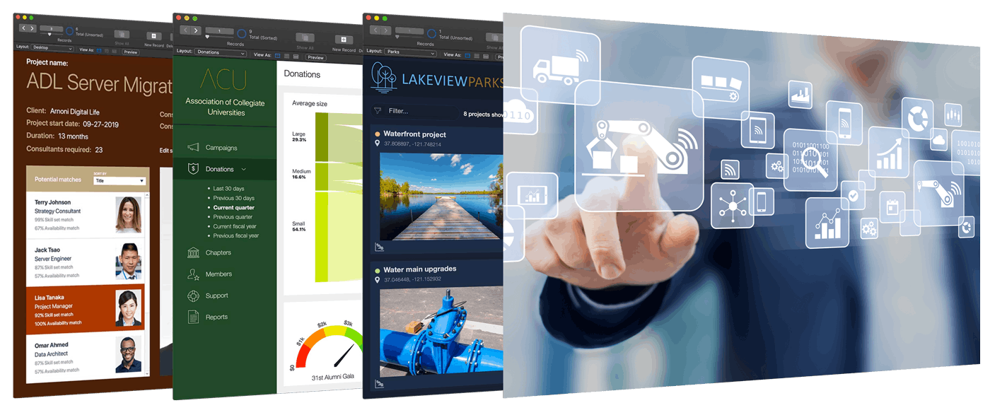Claris FileMaker Screenshot 1