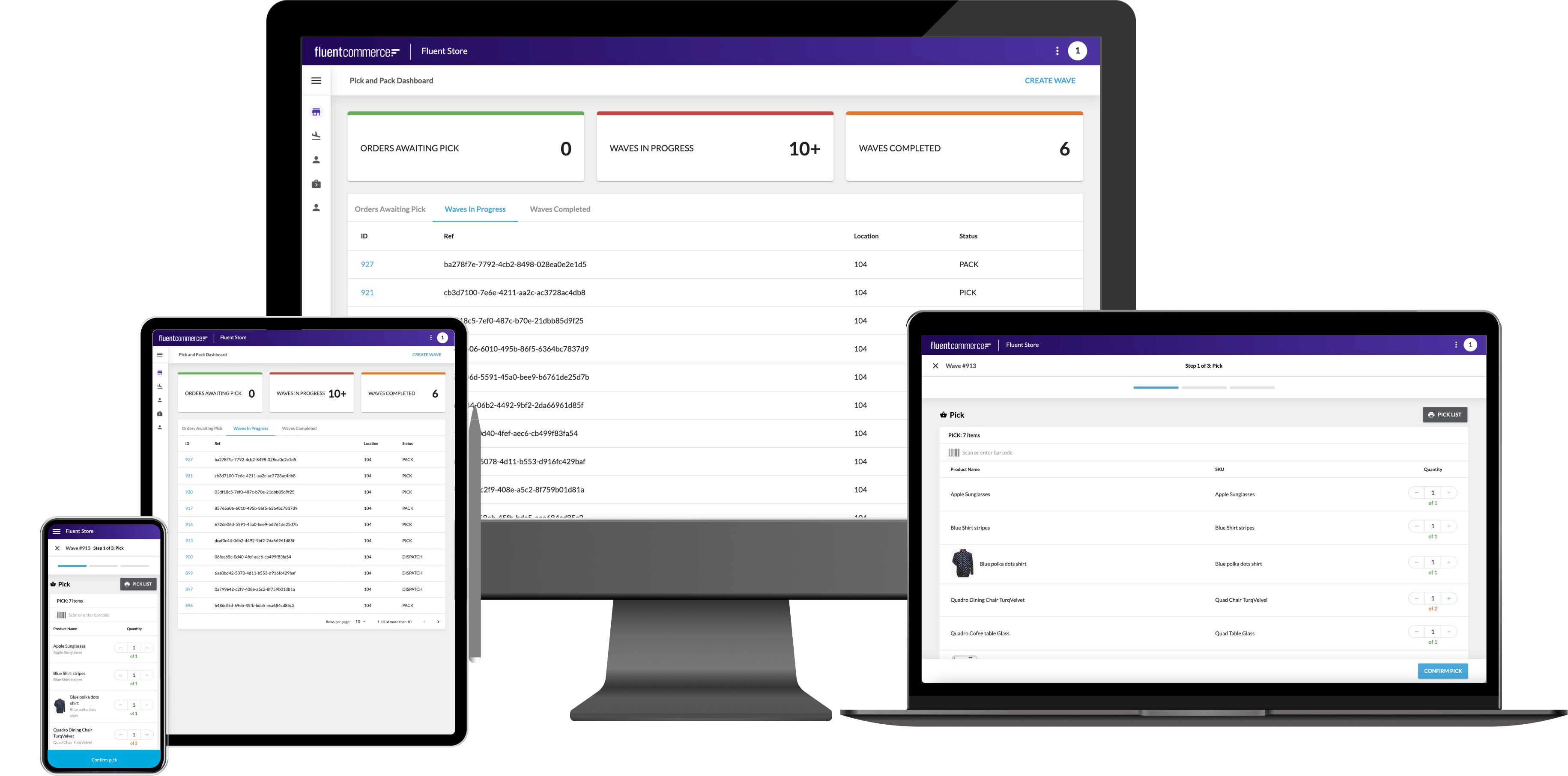 Fluent Order Management Screenshot 1
