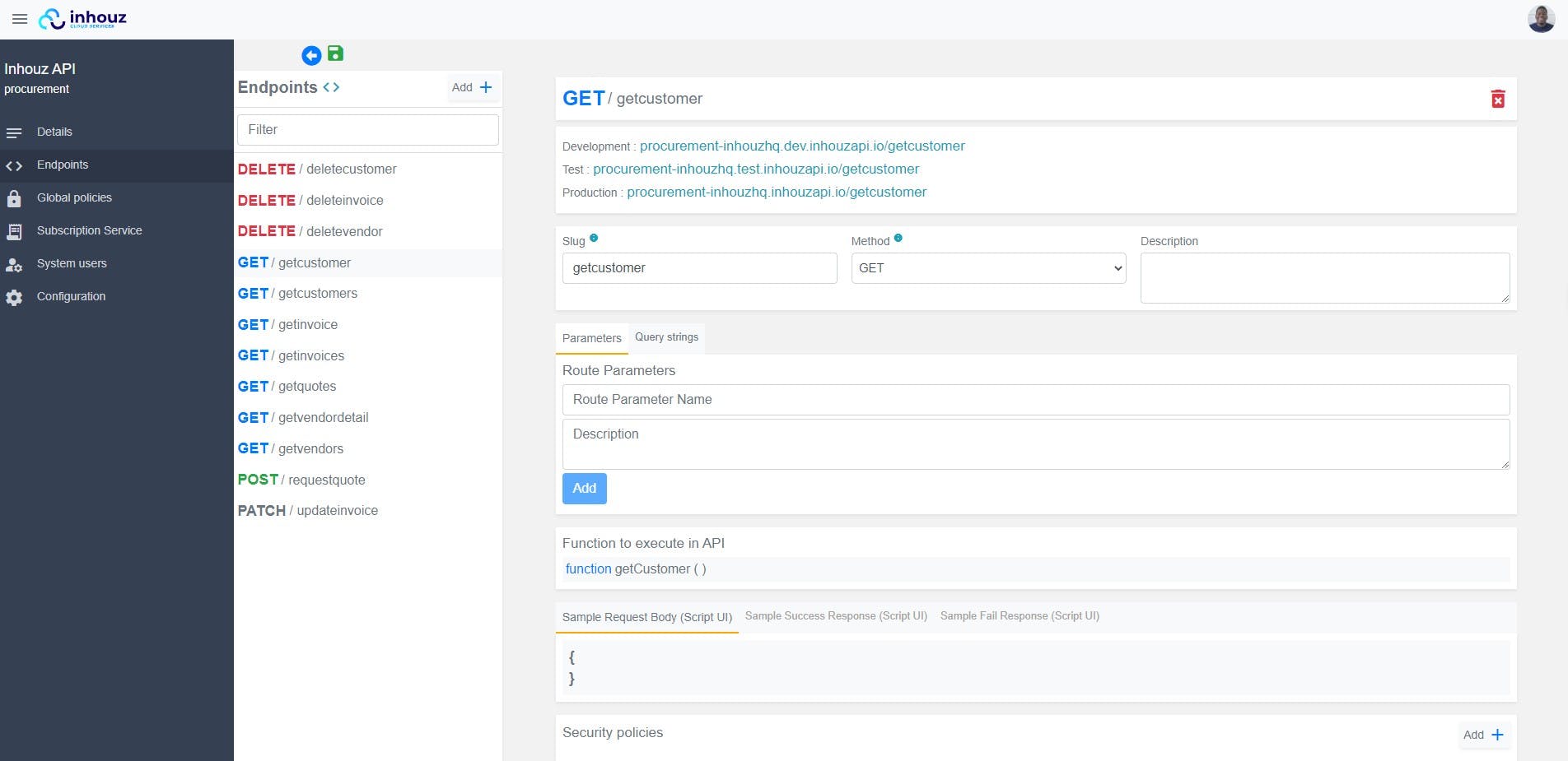 Inhouz Cloud Screenshot 2