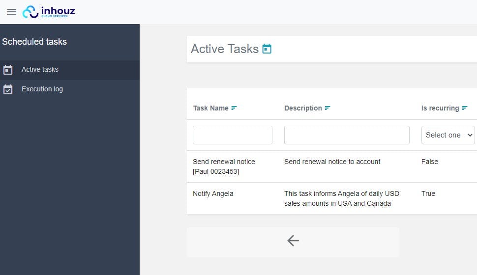Inhouz Cloud Screenshot 3