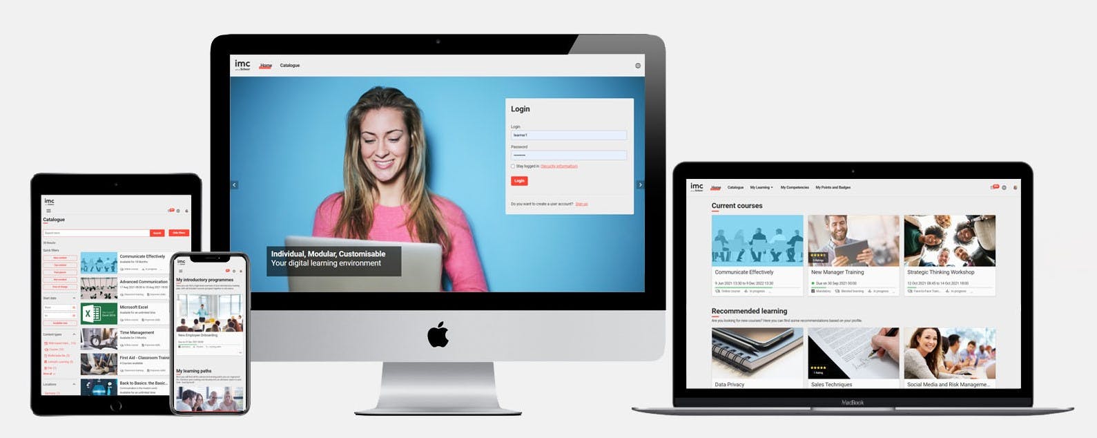 imc Learning Suite Screenshot 2