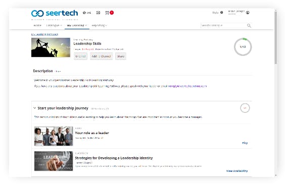 Seertech Learning Screenshot 2