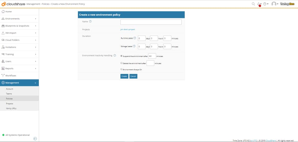 CloudShare Screenshot 4