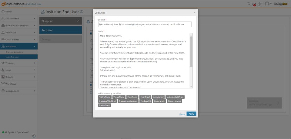 CloudShare Screenshot 5