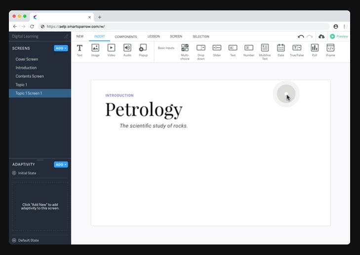 Smart Sparrow Screenshot 1