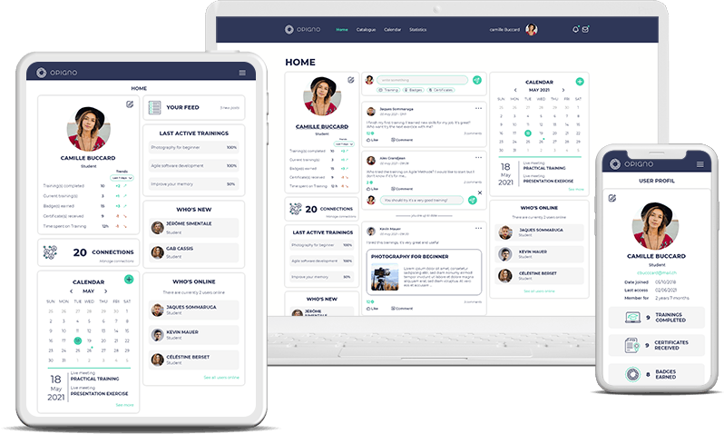 Opigno LMS Screenshot 1