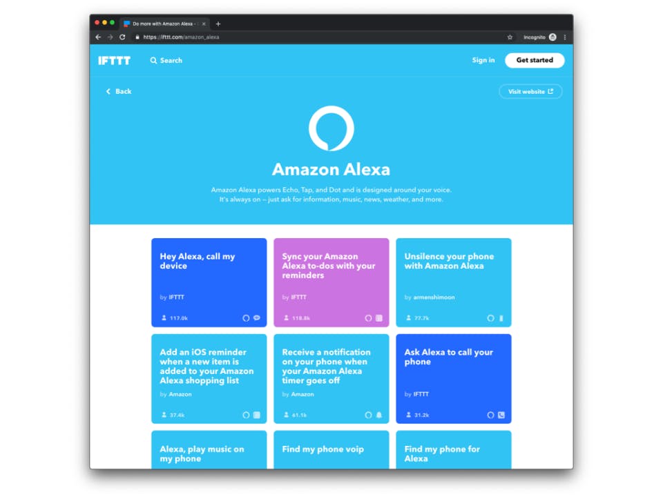 IFTTT Screenshot 3