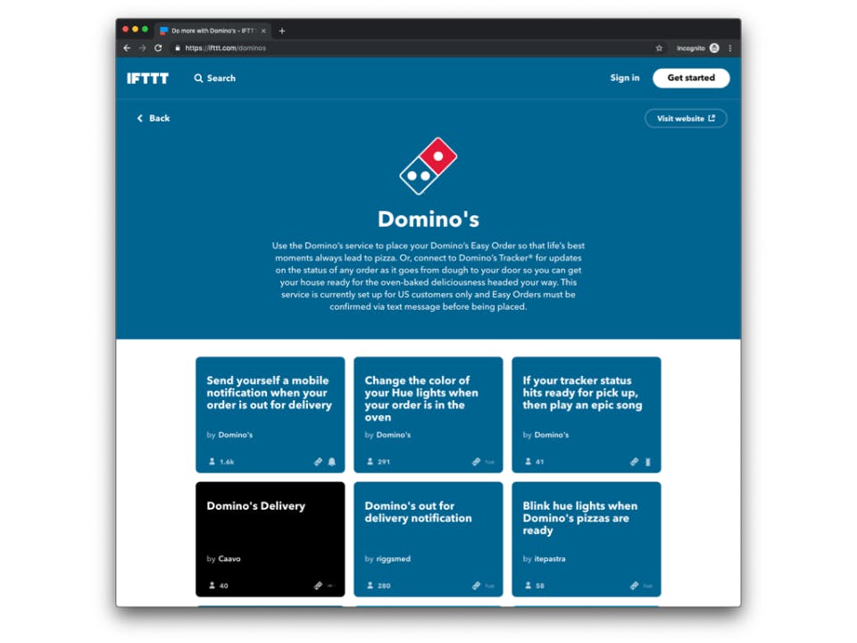 IFTTT Screenshot 4