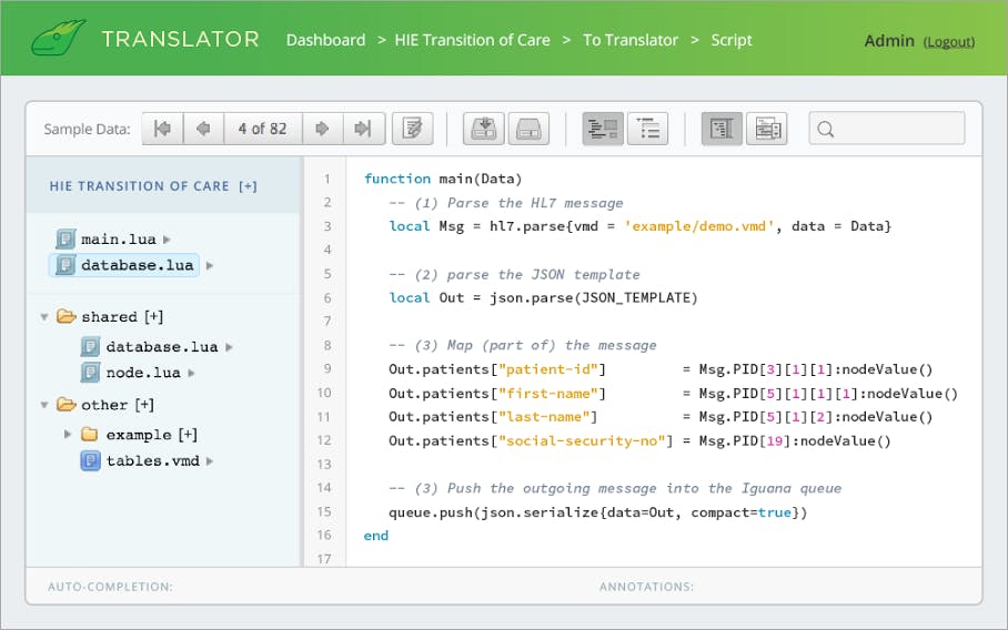 Iguana Screenshot 2