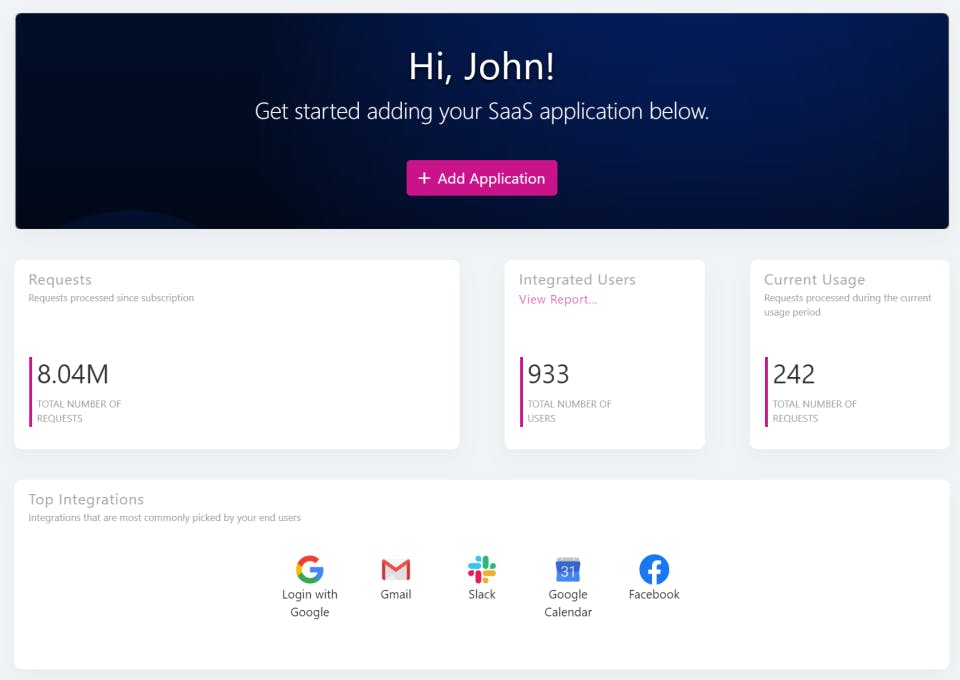 OAuth Platform Screenshot 1