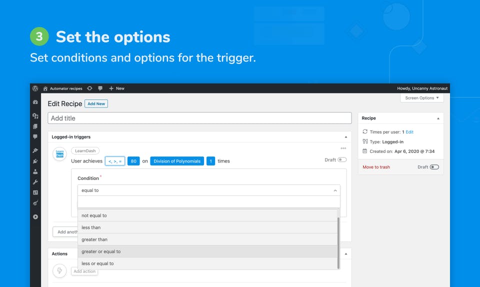 Uncanny Automator Screenshot 3