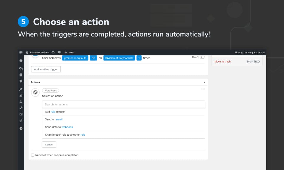 Uncanny Automator Screenshot 5
