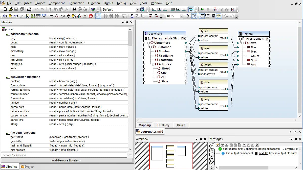 Altova MapForce Screenshot 2