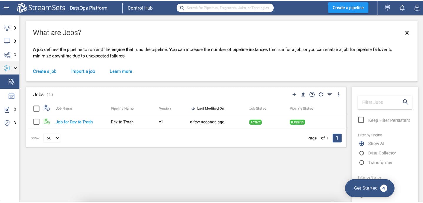 StreamSets DataOps Platform Screenshot 3